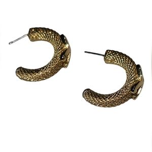 Vintage Gold Tone with X earrings19